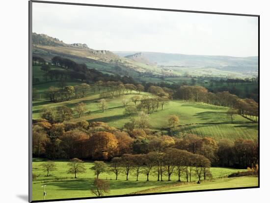 Landscape Near Wincle, Cheshire, England, United Kingdom-Jonathan Hodson-Mounted Photographic Print