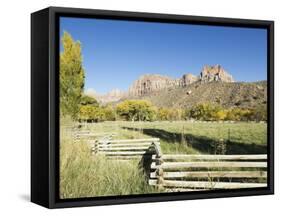 Landscape Near Zion National Park, Utah, United States of America, North America-Robert Harding-Framed Stretched Canvas