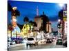 Landscape, Night, Hollywood Blvd, Los Angeles, California, United States-Philippe Hugonnard-Stretched Canvas