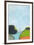 Landscape No. 87-Jan Weiss-Framed Art Print