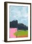 Landscape No. 97-Jan Weiss-Framed Art Print