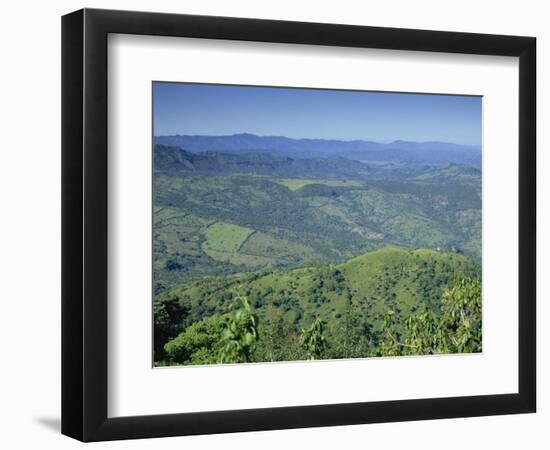 Landscape North of Island, Dominican Republic, West Indies, Caribbean, Central America-Miller John-Framed Photographic Print