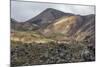 Landscape of a Mountain Range Through Landmannalaugar, Iceland-Gavriel Jecan-Mounted Photographic Print