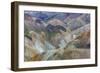 Landscape of a Mountain Range Through Landmannalaugar, Iceland-Gavriel Jecan-Framed Photographic Print