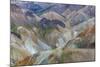 Landscape of a Mountain Range Through Landmannalaugar, Iceland-Gavriel Jecan-Mounted Photographic Print