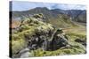 Landscape of a Mountain Range Through Landmannalaugar, Iceland-Gavriel Jecan-Stretched Canvas