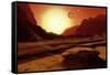 Landscape of An Alien World, Artwork-Detlev Van Ravenswaay-Framed Stretched Canvas