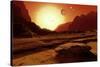 Landscape of An Alien World, Artwork-Detlev Van Ravenswaay-Stretched Canvas