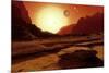 Landscape of An Alien World, Artwork-Detlev Van Ravenswaay-Mounted Photographic Print