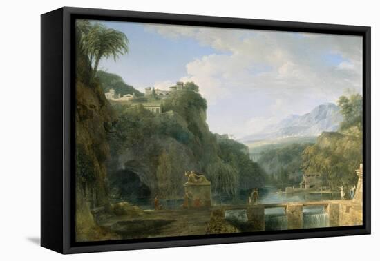 Landscape of Ancient Greece, 1786-Pierre Henri de Valenciennes-Framed Stretched Canvas