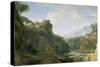 Landscape of Ancient Greece, 1786-Pierre Henri de Valenciennes-Stretched Canvas