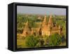 Landscape of Ancient Temples and Pagodas, Bagan (Pagan), Myanmar (Burma)-Gavin Hellier-Framed Stretched Canvas