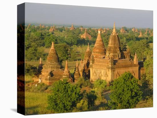 Landscape of Ancient Temples and Pagodas, Bagan (Pagan), Myanmar (Burma)-Gavin Hellier-Stretched Canvas