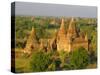 Landscape of Ancient Temples and Pagodas, Bagan (Pagan), Myanmar (Burma)-Gavin Hellier-Stretched Canvas