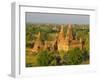 Landscape of Ancient Temples and Pagodas, Bagan (Pagan), Myanmar (Burma)-Gavin Hellier-Framed Photographic Print