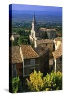 Landscape of Bonnieux, Provence, France-Peter Adams-Stretched Canvas