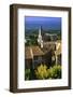 Landscape of Bonnieux, Provence, France-Peter Adams-Framed Photographic Print