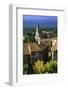 Landscape of Bonnieux, Provence, France-Peter Adams-Framed Photographic Print