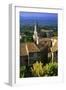 Landscape of Bonnieux, Provence, France-Peter Adams-Framed Photographic Print