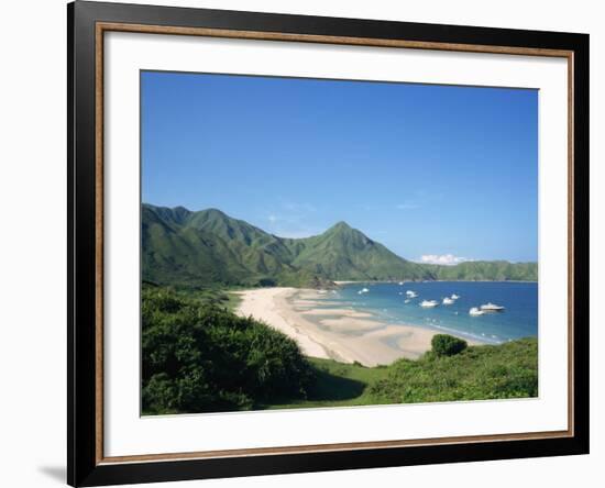 Landscape of Dai Long Wan Beach in the New Territories in Hong Kong, China-Tim Hall-Framed Photographic Print