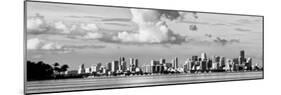 Landscape of Downtown Miami - Florida - USA-Philippe Hugonnard-Mounted Photographic Print