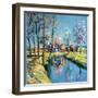 "Landscape of Farm in Springtime,"May 1, 1932-Walter Baum-Framed Giclee Print