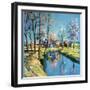 "Landscape of Farm in Springtime,"May 1, 1932-Walter Baum-Framed Giclee Print