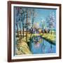 "Landscape of Farm in Springtime,"May 1, 1932-Walter Baum-Framed Giclee Print