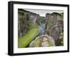 Landscape of Fjadrarglufur Gorge, Iceland-Joan Loeken-Framed Photographic Print