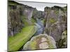 Landscape of Fjadrarglufur Gorge, Iceland-Joan Loeken-Mounted Photographic Print