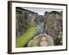 Landscape of Fjadrarglufur Gorge, Iceland-Joan Loeken-Framed Photographic Print