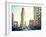 Landscape of Flatiron Building and 5th Ave, Manhattan, New York City, United States-Philippe Hugonnard-Framed Premium Photographic Print