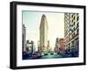 Landscape of Flatiron Building and 5th Ave, Manhattan, New York City, United States-Philippe Hugonnard-Framed Photographic Print