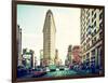 Landscape of Flatiron Building and 5th Ave, Manhattan, New York City, United States-Philippe Hugonnard-Framed Photographic Print