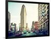 Landscape of Flatiron Building and 5th Ave, Manhattan, New York City, United States-Philippe Hugonnard-Framed Photographic Print