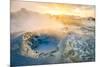 Landscape of Geothermal Hot Springs, Mud Pots and Fumaroles, Namaskard by Lake Myvatn, Iceland-Ragnar Th Sigurdsson-Mounted Photographic Print