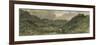Landscape of Hills and Mountains in the Lake District-John Constable-Framed Giclee Print