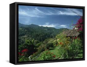 Landscape of Hills at Chichicastenango in Guatemala, Central America-Strachan James-Framed Stretched Canvas