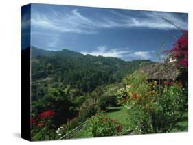 Landscape of Hills at Chichicastenango in Guatemala, Central America-Strachan James-Stretched Canvas