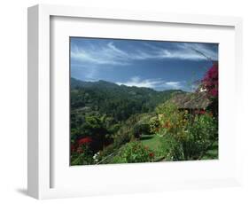 Landscape of Hills at Chichicastenango in Guatemala, Central America-Strachan James-Framed Photographic Print