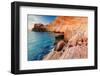 Landscape of island coastline, Sea of Cortez, Mexico-Claudio Contreras-Framed Photographic Print