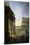 Landscape of Italy-Hubert Robert-Mounted Giclee Print