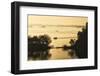 Landscape of Kaptai Lake in morning mist, Rangamati, Chittagong Division, Bangladesh-Keren Su-Framed Photographic Print