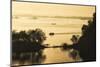 Landscape of Kaptai Lake in morning mist, Rangamati, Chittagong Division, Bangladesh-Keren Su-Mounted Photographic Print