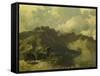 Landscape of Lake Maggiore-Giambattista-Framed Stretched Canvas