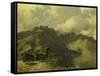 Landscape of Lake Maggiore-Giambattista-Framed Stretched Canvas