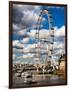 Landscape of London Eye - Millennium Wheel and River Thames - London - England - United Kingdom-Philippe Hugonnard-Framed Photographic Print