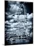 Landscape of London Eye - Millennium Wheel and River Thames - London - England - United Kingdom-Philippe Hugonnard-Mounted Photographic Print