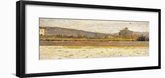 Landscape of Modigliana-Silvestro Lega-Framed Giclee Print