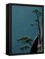 Landscape of Mt. Huangshan (Yellow Mountain), China-Keren Su-Framed Stretched Canvas